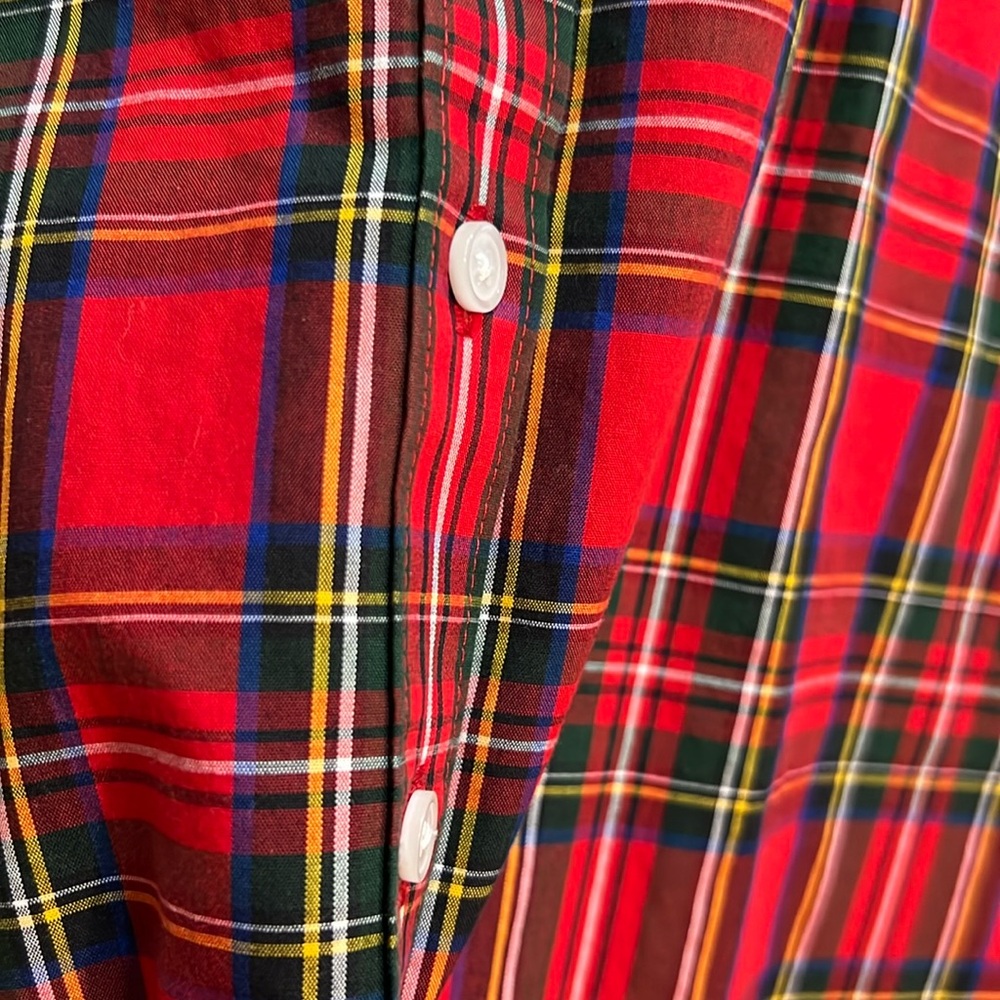 NWOT Lands’ End No Iron Supima button-front long sleeves shirt - Picture 8 of 14